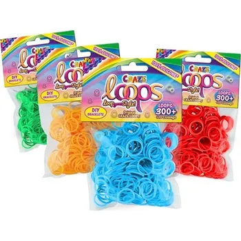 kreativní sada RAPPA LOOM gumičky CRAZE 300 ks
