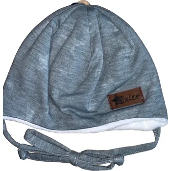 Čepice Čepice dětská STERNTALER šedá, 4-5 měsíců, obvod hlavy 41 cm