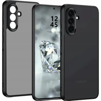 Pouzdro na mobilní telefon Pouzdro e-inventory černé matné TPU s 2x sklem pro Samsung Galaxy A36/A56 5G