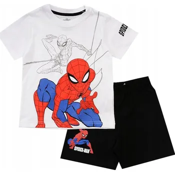 Spider-Man CHLAPECKÉ PYŽAMO KRÁTKÝ RUKÁV šortky 122 D012T