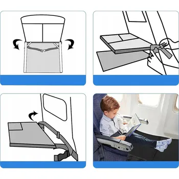 PRODLOUŽENÍ SEDADLA PODNOŽKA PRO DĚTI LEHÁTKO NA CESTY DO AUTA LETADLA VLAKU