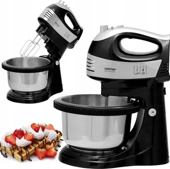Mixér s mísou Zelmer ZHM2459BS 700W 2,5l Otočná mísa z nerezové oceli