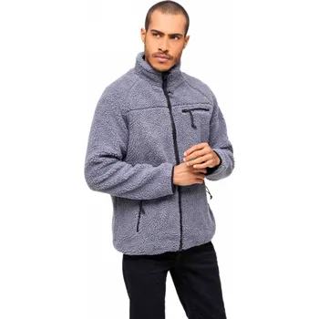 Pánská bunda Bunda Brandit Teddyfleece Jacket - Antracitová 3XL