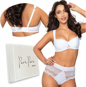 Podprsenka Push-up podprsenka balkonetka PariPari Sophia bílá 75G