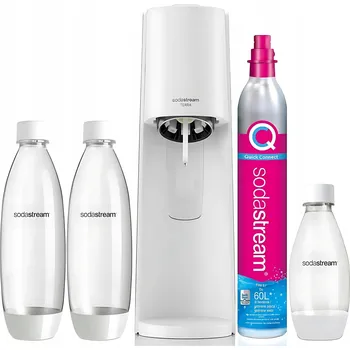 Výrobník sody SodaStream TERRA výrobník sody sada 2 lahví 1 l + láhev 0.5 l + láhev CO2