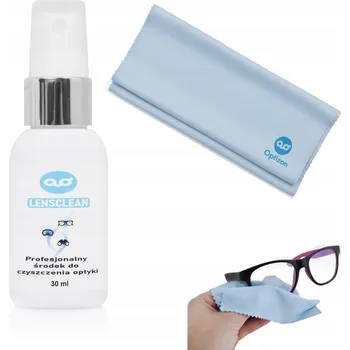 Čisticí roztok LensClean na brýle a skla Optizon 30 ml + hadřík