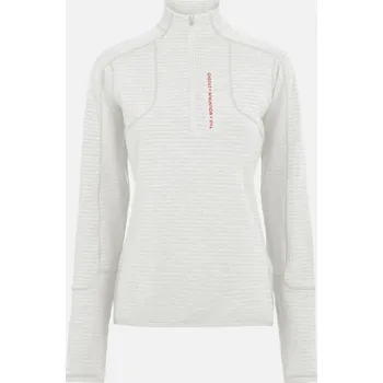 The Mountain Studio mikina W. LIGHT TECH FLEECE HALF ZIP ZIMA Bílá S Dámské