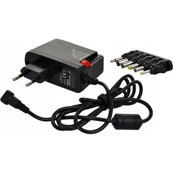 Solight Univerzální AC adaptér 600mA, stabilizovaný, vyměnitelné konektory