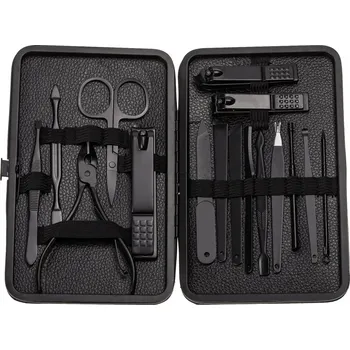 Velká SADA na MANIKÚRU, SADA NÁSTROJŮ na NEHTY 16v1 + POUZDRO Ideální dárek