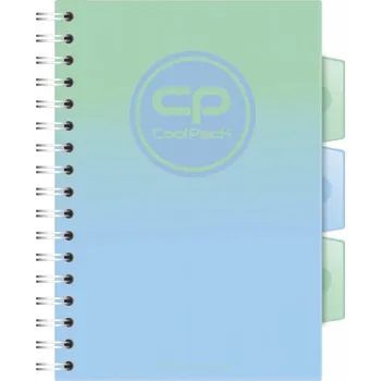 Sešit A5 s mřížkou CoolPack, 100 listů