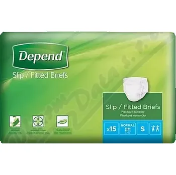 Inkontinenční kalhotky Depend Slip Normal inkont.kalhotky vel.S 15ks