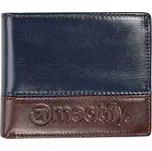 peněženka Meatfly Eddie Premium Leather - Navy/Brown one size
