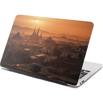 samolepka Sablio Samolepka na notebook Barcelona Night Skyline - 29x20 cm