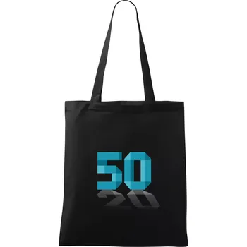 Záleží na úhlu pohledu - 50 - Taška bavlněná - 42 x 38 cm ( Černá )