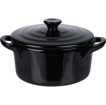 Butlers C'EST SI BON Zapékací miska s pokličkou kulatá 600 ml - černá