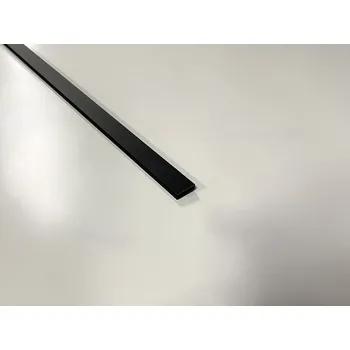Stavební profil Hliníkový profil U (HU1606 černý elox.) 2000 mm