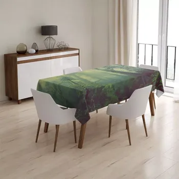 ubrus Sablio Ubrus Temný les - 90x90 cm