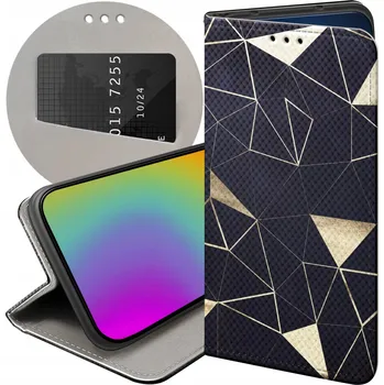 Pouzdro na mobilní telefon Flipové pouzdro Hello Case pro Samsung Galaxy S24 zlaté