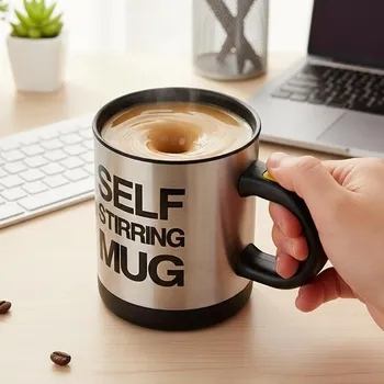 Gadget Líný samomíchací hrnek