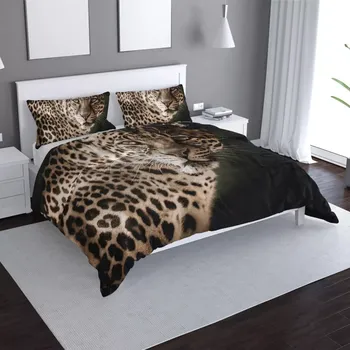 Povlečení Sablio Povlečení Levhart - 140x220 / 90x70