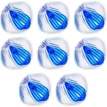 8x Antizmolňovací MÍČKY DO PRANÍ prací koule odstraňující chlupy 3,5 cm