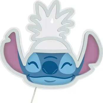 Lampička NEONOVÁ LAMPA NA ZEĎ DISNEY STITCH
