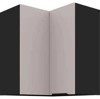 Kuchyňská linka Horní skřínka ARONA - 60x60 GN-72 2F (90°), Černá mat/Kašmír