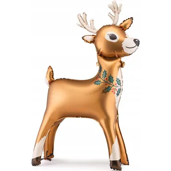 Balónek Fóliový balónek stojící Sob 65x105 cm Vánoční BN-063