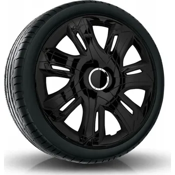 Poklice na kolo Puklice SUPERNOVA 14" černé pro Chevrolet, Citroen, Dacia, 4 ks
