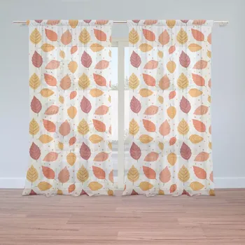Záclona Sablio Záclony Barevný listopad: 2ks 150x250cm
