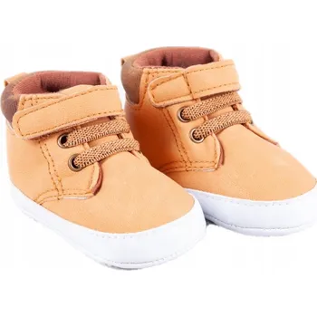 Capáčky YOCLUB botičky kojenecké hnědé, velikost 17