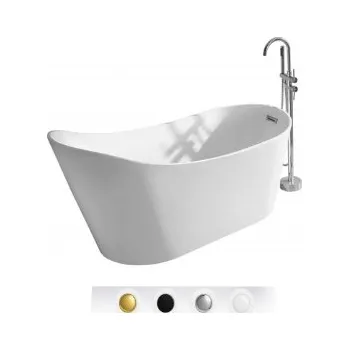 Vana Volně stojící akrylátová vana Braider Memoria boční odtok 160 x 75 cm