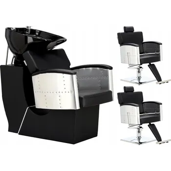 Kadeřnické křeslo Sada kadeřnického mycího boxu s křeslem a armaturou Modus