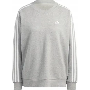 Dámská mikina Dámská mikina ADIDAS Essentials 3-Stripes, šedá, IC9905 , MIKINA L