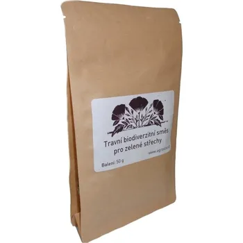 Travní směs Agrostis Trávníky Travní biodiverzitní směs pro zelené střechy Balení: 50 g