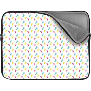 pouzdro na notebook Sablio Obal na notebook Obtisk nožiček - 13"