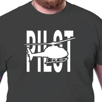 Pánské tričko Tričko Letadla | Tričko Pilot vrtulníku