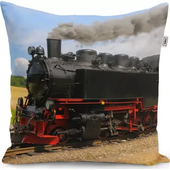 Polštář Sablio Polštář Lokomotiva 3 - 40x40 cm