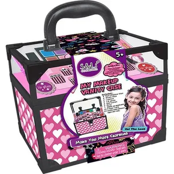 Doplněk pro panenku HračkyZaDobréKačky Dětská kosmetická sada v kufru XXL