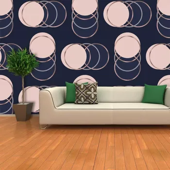 Tapeta Sablio Tapeta Kruhy a puntíky - 125x75 cm