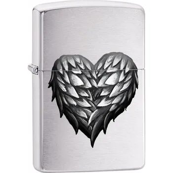 Zapalovač Zapalovač Zippo Winged Heart Benzínový na benzín