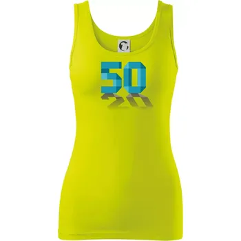 Záleží na úhlu pohledu - 50 - Dámské tílko - S ( Limetková )