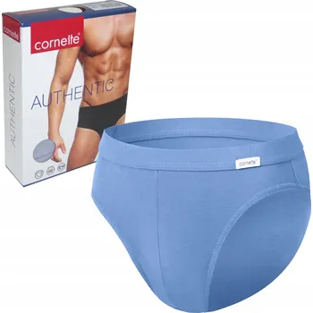 Slipy Pánské slipy Cornette Authentic Mini 226/08 modré blue vel. M (46)