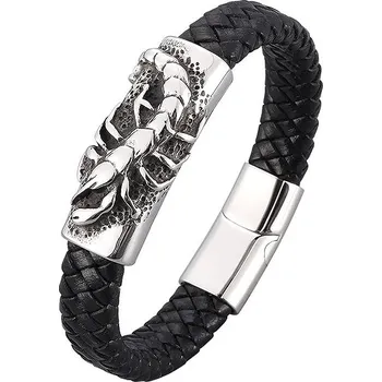 Náramek Predator Q1 Wolf’s Pride – pánské náramky, černá, štír