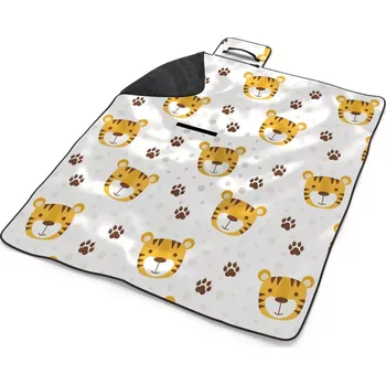 deka Sablio Plážová deka Tygřík: 200x140 cm