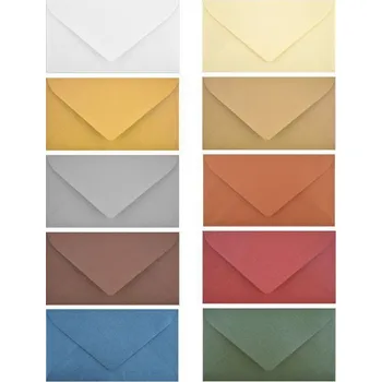 Obálka Obálky na vizitku 58x100mm metalické, mix