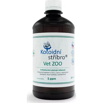 Kosmetika pro psa Koloidní stříbro Koloidní stříbro 500 ml