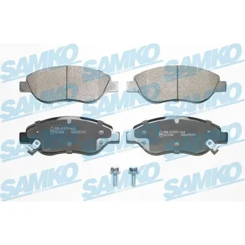 Brzdová destička Sada brzdových destiček, kotoučová brzda SAMKO 5SP2001