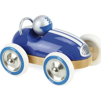 Dřevěná hračka Vilac Dřevěné auto Roadster vintage modré