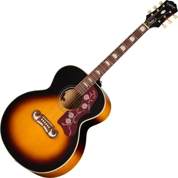 Elektroakustická kytara Epiphone J-200 Studio Vintage Sunburst Elektroakustická kytara Jumbo